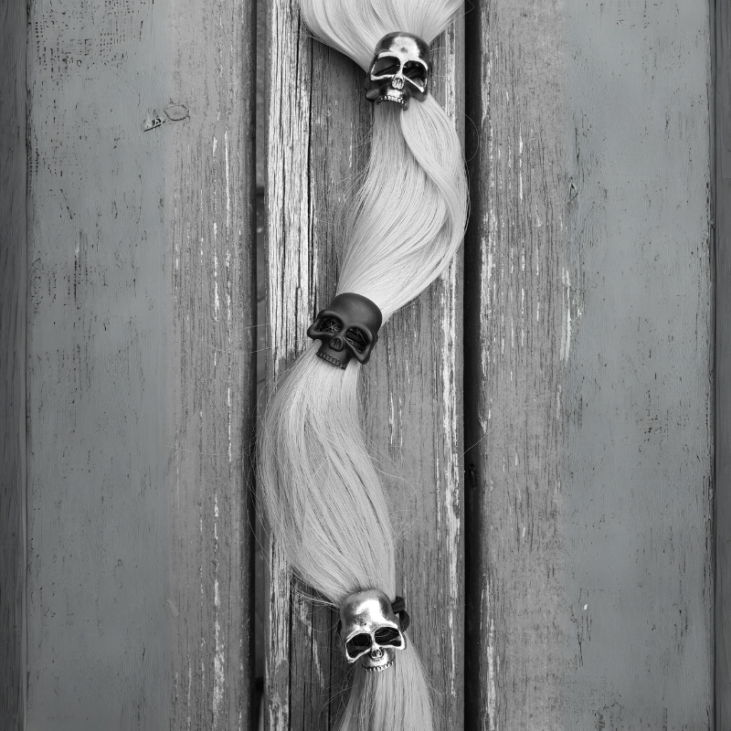 Skull Hair Tie