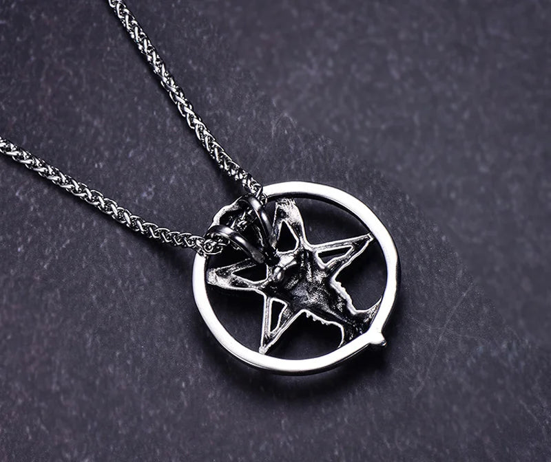 Baphomet Stainless Steel Necklace