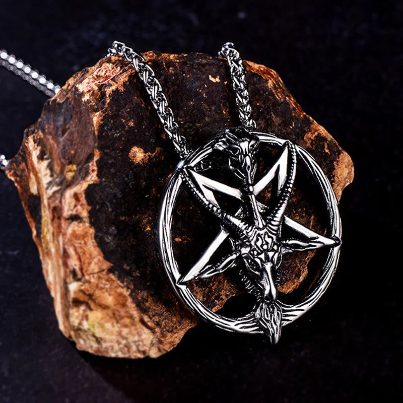 Baphomet Stainless Steel Necklace