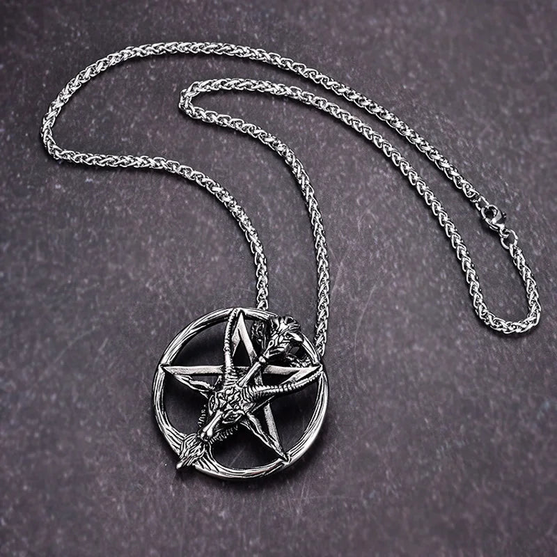 Baphomet Stainless Steel Necklace