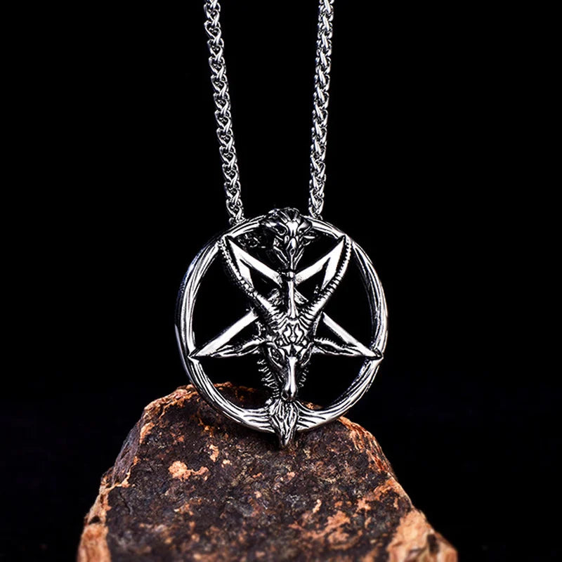 Baphomet Stainless Steel Necklace