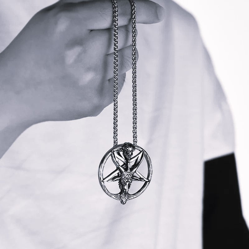 Baphomet Stainless Steel Necklace