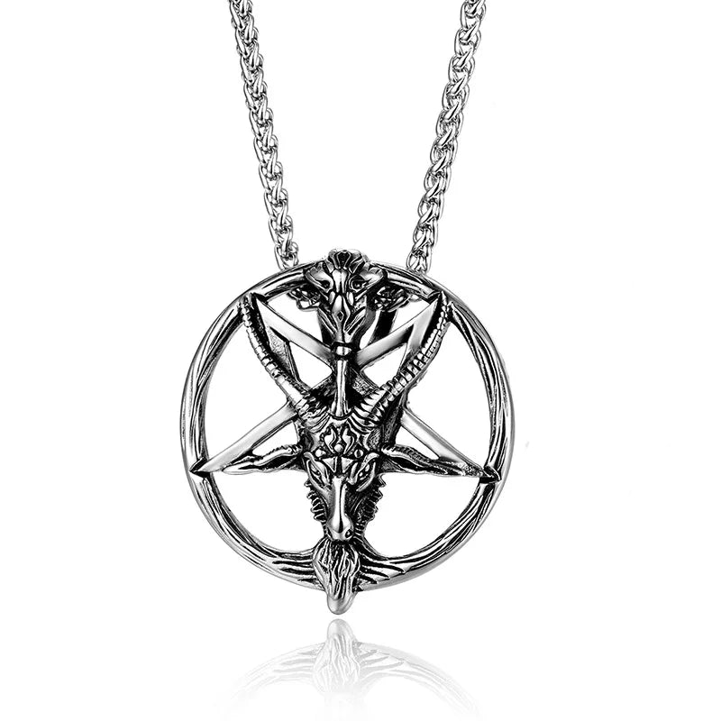 Baphomet Stainless Steel Necklace