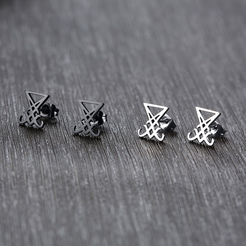 Lucifer Stud Earrings