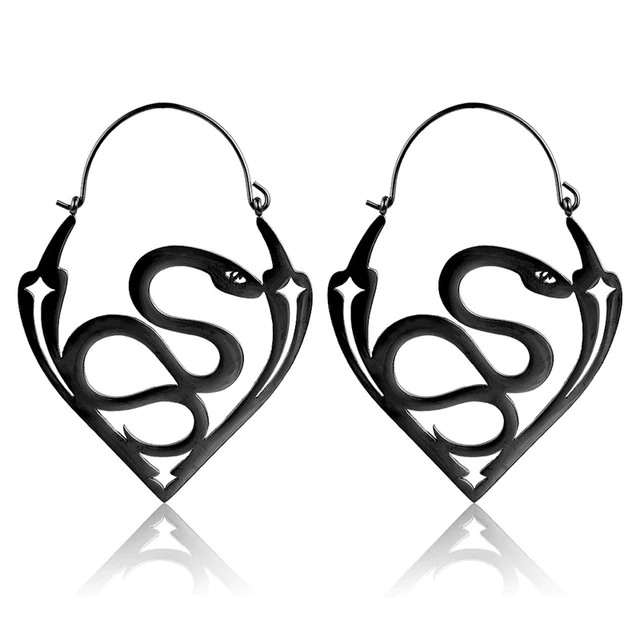 Serpentes Hoop Earrings