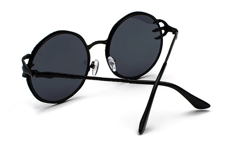 Tarsus Sun glasses - claw bones skeleton Sunglasses Sun Rock Nu-goth Metal Gothic Goth Glasses Festival Black Accessory round