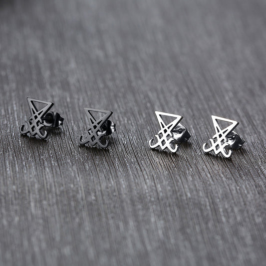 Lucifer Stud Earrings