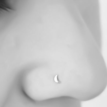 Moon Nose Stud