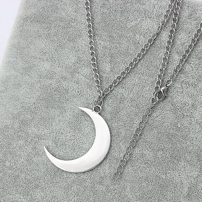 Witchy Witch Wings Wiccan wicca Pastel Goth Pagan occult Nu-goth Necklace Moon magic crescent sweater Gothic Goth