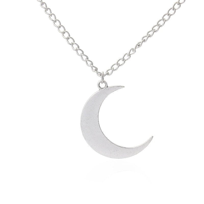 Witchy Witch Wings Wiccan wicca Pastel Goth Pagan occult Nu-goth Necklace Moon magic crescent sweater Gothic Goth