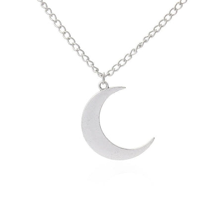 Witchy Witch Wings Wiccan wicca Pastel Goth Pagan occult Nu-goth Necklace Moon magic crescent sweater Gothic Goth