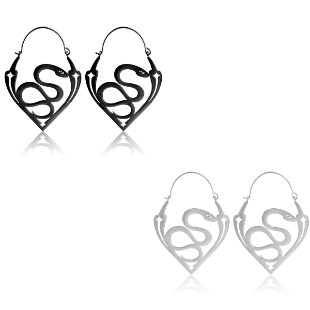 Serpentes Hoop Earrings