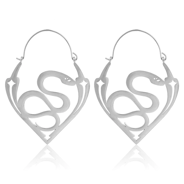 Serpentes Hoop Earrings